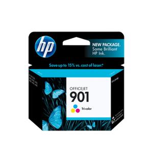 HP 901 Ink Cartridge, Tri-color (CC656AN)