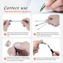 WANFRES Gel Ink Rollerball Pen Refills - Amazing Luxury Ballpoint Pen Refills 0.5mm, Black 12-Pack.Compatible with Scriveiner/BEILUNER/WEMATE/Pilot G2/YIVONKA Luxury Pen and Fancy Pen/Executive pens
