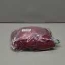 Plus Size Dresses Wedding Guest - Formal Cocktail Chiffon V Neck Short Sleeve High Low Dress Curvy Women (Wine Red)