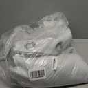 ChrisDowa 100% Blackout Curtains 102 inch Long for Bedroom with Black Liner, 2 Thick Layers Total Blackout Thermal Insulated Grommet Window Curtains 2 Panels Set (Greyish White, 52 x 102 Inch)