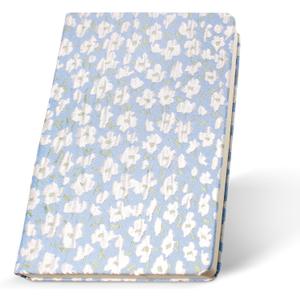 A5 Lined Journal  200 Pages, 120GSM, Embossed Fabric Cover, Thick Daolin Paper(small floral patter)