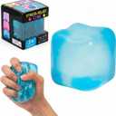 Nice Stress Cube, Squishy Fidget Toy Cubes,Slow Rising Squeeze Cube Balls, Non-Sticky Gel Desk Toy for Relaxation & Focus for Adults,Blue,2.2inch