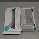 Nillkin Foldable Travel Keyboard with Touchpad & Number Pad, Bluetooth Wireless Portable Folding Full Size Keyboard with Trackpad for PC Laptop iPad Tablets Smartphone, Silicone Leather Cover, Black