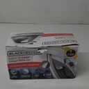BLACK+DECKER Light N Easy Compact Steam Iron, IR1020S, Stainless Steel Soleplate, Spray Mist, Anti-Drip, Auto Shutoff
