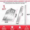 Flavorizer Bars Kit for Weber Genesis E/S/EP 310 320 330 Parts (2011-2016)