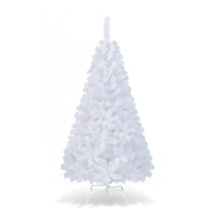 6Ft-Artificial-PVC-Christmas-Tree-W-Stand-Holiday-Season-Indoor-Outdoor-White