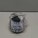 Afirst Mosaic Solar Lanterns - Glass Hanging Lights Hollow Out Waterproof Outdoor Decorative for Garden, Patio, Holiday Party Outdoor Decoration, 1 Pack