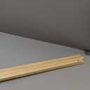 NianFeng Wooden Easel Stand for Sign, Easel Display Stand Floor for Wedding Sign with Adjustable Tray, 63-Inch, Tripod A-Frame Poster Light Duty, Welcome, Art Show & Baby Shower (Natural)