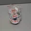 5 x Christmas Decorations Tree Hanging Double Sided Plastic Christmas Tree Decorations 24pcs Winter Themed Merry Christmas Party Ornaments Hanging Sign Photo Prop for Holiday Xmas Decor