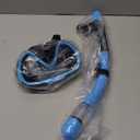 Greatever Dry Snorkel Set,Panoramic Wide View,Anti-Fog Scuba Diving Mask,Professional Snorkeling Gear