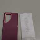 Designed for Samsung Galaxy S24 Ultra Case [with Privacy Screen Protector] 3-Layer Full Body Protection Rugged Shockproof Heavy Duty Phone Case Cover, Purple/Pink