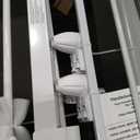 Babelio 72" Extra Wide Baby Gate, AdaptiZone, 3 Metal Panels, White