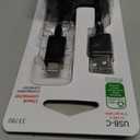 GE USB A to USB C Cable, 15W 6.5 Ft Type C Charging Cable for iPhone 16 Series, 15 Series, iPad Pro USB C Charger Cord, Type C Charging Power Cord, Phone Charger USB C Charging Cable USB A to C, 33780