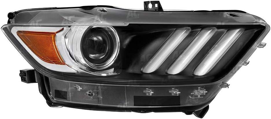 FO2519124 Head Light Assembly HID Passenger Side for Mustang 2015-2017