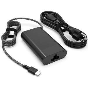 65W USB-C Laptop Charger Replacement for HP AI PC OmniBook 7 5 X Flip 16" 14" 17.3 inch,for HP EliteBook X Flip/Ultra G1i 14 inch Notebook Next Gen AI PC Laptop Type C AC Power Adapter