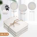 100 Pcs Textured Paper 4 x 6 inch, Cold Press Watercolor Paper 140lb/300 GSM,Textured Handmade Paper for Watercolors,Cards,Crafts,Wedding Invitations