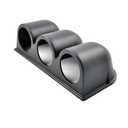 ESUPPORT Car 2" 52mm Triple Hole Dash Gauge Pod Holder Black