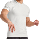 Hanes Men's Originals Lightweight T-Shirt, Tri-Blend Tee, Big & Tall Sizes Pack Of 3 L