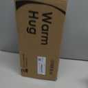 OMERAI Faux Fur Throw Blanket for Couch, Soft Fleece Blanket Queen Size, Warm Bubble Fuzzy Throw Blankets for Bed, Cozy Plush Reversible Beige Blanket, Luxury Decorative Blankets, 90x90