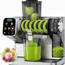 WETIE Cold Press Juicer, Smart Touch Juicer with 99% Juice Yield