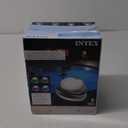 Intex Underwater LED Magnetic Above Ground Wall Pool Light with Magnetic Transmitter and 4 Options, Multicolor/White