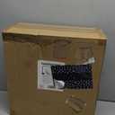 HealthSmart Enhanced Comfort 5" Raised (Round) Toilet Seat Risers for Seniors 5 Slip Resistant Pads FSA/HSA Eligible Padded Toilet Seat Elevation 15.7 x 15.2 x 6.1