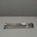 Stainless Steel Roll Up Dish Rack Over The Sink Roll Out Dish Drying Rack for Kitchen Dishes,Cups (17.7" x 11.8")