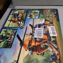 LEGO City Jungle Explorer Helicopter Toy at Base Camp - Kids Toy Adventure Building Set for Boys & Girls, Ages 8+ - with 5 Minifigures & Gorilla Figures - Gift Ideas for Birthdays - 60437