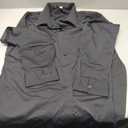 Super Soft Wrinkle Free Button Down Shirts for Women Solid Long Sleeve Striped Formal Work Dress Blouses Tops Size 2XL