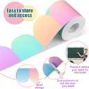 2 x 65ft Pastel Boho Border for Bulletin Board, Classroom Bulletin Trim