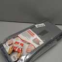 HOLDN STORAGE Premium Wrapping Paper Storage Container - Durable 600D Tear-Proof, Fits 27 Rolls Gift Wrap, Extra Pockets for Ribbons & Bows, Underbed Storage - Ideal for Holiday Christmas, Gray