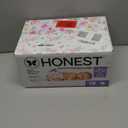 The Honest Company Comfort Dry Disposable Diapers for Sensitive Skin, Hypoallergenic, Rose Blossom + Tutu Cute, Club Box Size Newborn 72 Count