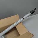 BRINKS Door Security Bar - Adjustable Brinks Door Security Bar for Travel, School, Dorm and Home - Door Jammer for Hinged Doors and Sliding Door Security  Silver (1 Pack)