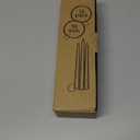 CANDWAX 10 inch Tapered Candles - Set of 12 Dripless Unscented Candlesticks - Perfect for Dinner and Decor Use - Dark Blue