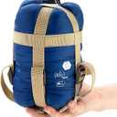 ECOOPRO Warm Weather Sleeping Bag - Portable, Waterproof, Compact Lightweight, Comfort with Compression Sack - Great for Outdoor Camping, Backpacking & Hiking-83 L x 30" W Fits Adults