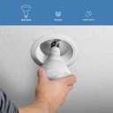 Feit Electric BR30 LED Light Bulb, 100W Equivalent, Dimmable, 5CCT, E26 Medium Base, 90 CRI, 1400 Lumens, Adjustable White, 15.5 Years Lifetime, 2 Pack, BR30100DM5CCTCA15K/2