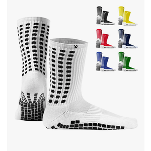 Lux Dual Grip Socks - Soccer Grip Socks for Men and Women. GripArray Performance & Comfort,No Size