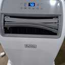 BLACK+DECKER Smart Portable Air Conditioner, 14,000 BTU (10,200 BTU SACC) for Rooms up to 700 Sq. Ft., Smart Portable AC with Follow Me Remote and Window Kit, BPACT14WT, White