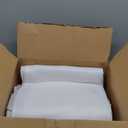 10 Pack White Round Tablecloths, 120 Inch Stain Resistant and Wrinkle Polyester Fabric Washable Table Clothes Cover for Kitchen Dining, Wedding, Reception Banquet, Birthday Party, Buffet Restaurant