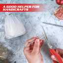 Goldblatt 2PCS Heavy Duty Scissors, Multipurpose Shop Scissors with Stainless Steel Blade and Comfortable Handle, Easy Cutting Cardboard, Wires, Leather, Fabric