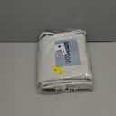 MIULEE 100% Blackout Linen Curtains for Bedroom, Ivory Solid Luxury Decor Thermal Insulation Room Darkening Drapes for Living Room Nursery Back Tab Rod Pocket 42 x 84 Inches, 2 Panels