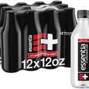 Essentia Water LLC; Ionized Alkaline Bottled Water; 99.9% Pure; 9.5 pH or Higher; Consistent Quality in Every BPA and Phthalate-Free Bottle; 12 Fl Oz (Pack of 12) No BB