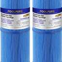 POOLPURE Antimicrobial Spa Filter Replacement for Pleatco PRB50-IN-M, Unicel C-4950RA, Guardian 413-212-02, Filbur FC-2390M,17-2380,Jacuzzi J200 Series Filter,373045, 5X13 Hot Tub Filter, 2 Pack