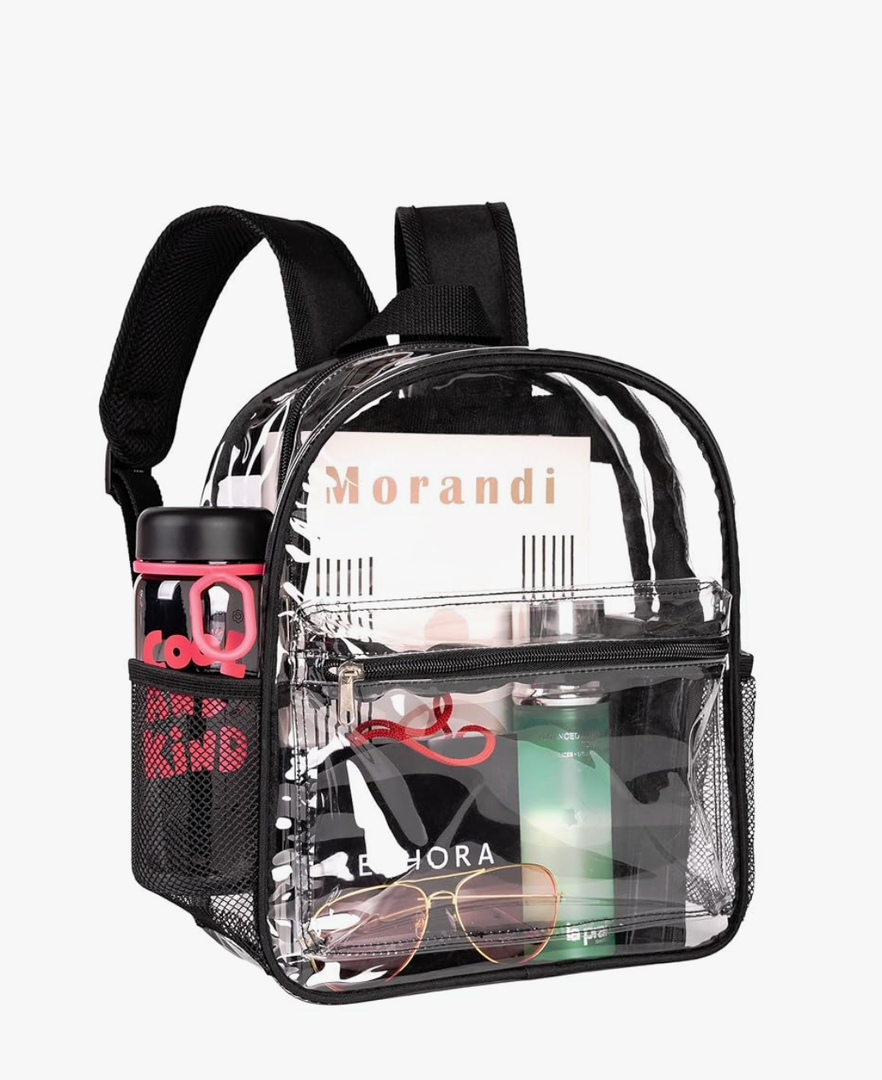 CLEAR SMALL BACKPACK