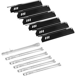 GR2205723-OG-00 Grill Replacement Parts for Outdoor Gourmet Grill Parts 6 Burner GR2205720-OG-00 FSOGBG1108 Heat Shields Burner Tube 5 Burners FSOGBG1107 GR2323101-OG-00 162193 Heat Tents Flame Tamer