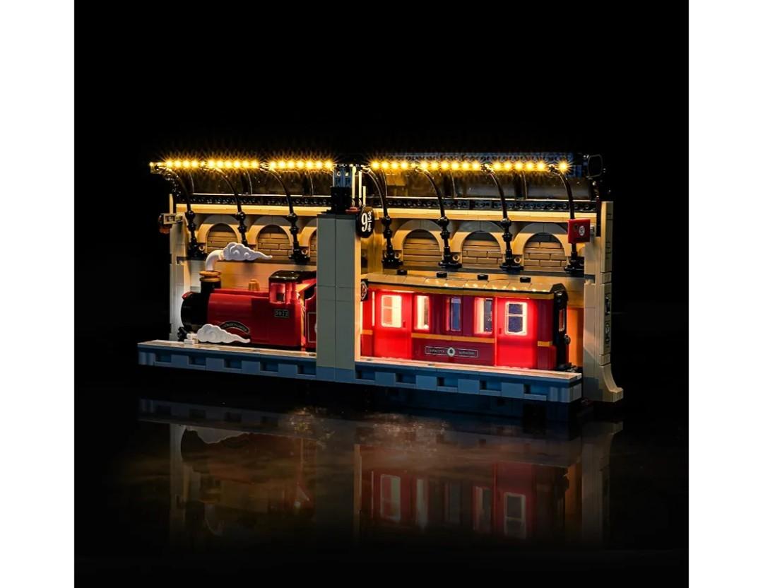 Light kit Compatible with Lego 76450 Book Nook: Hogwarts Express - No Model Only Light, LED Lighting Accessories Compatible with Lego Shelf Decor: The Hogwarts Express (Standard Version)