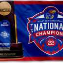 Kansas KU Jayhawks 2022 Basketball National Champions 3x5 Banner Flag