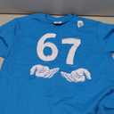 Funny Six Seven 6 7 Meme Gen Alpha Slang 6 7 Hands T-Shirt, L