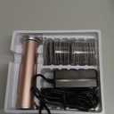 4.8IN Longer Electric Foot Callus Remover with 80pcs Sandpaper Discs, Professional Aluminum Callus Remover for Feet, Stepless Speed Control Pedicure Tools for Dead Skin (Pink)