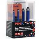 MNA Top Bearing Flush Trimming Router Bits Set of 4, Straight Flush Trimming Router Bits Set. 1/4" Shank. Cut to Heights of 1/4", 5/16", 3/8", 1/2". Ideal for Trimming Shelf Edges etc. (Send Bearing)